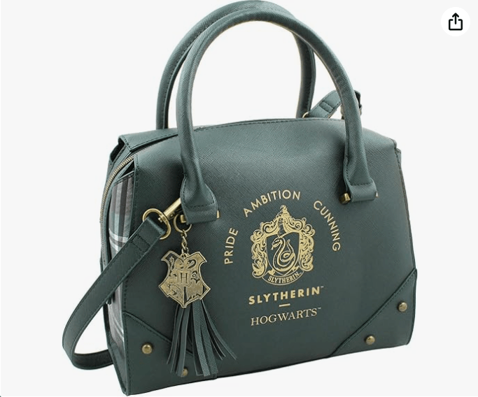 Harry Potter Designer Handbag Hogwarts Houses Top Handle Shoulder Bag for Women