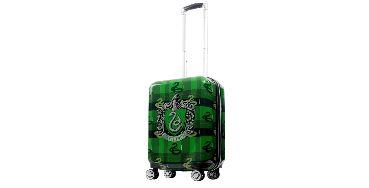 FUL Harry Potter - 22-inch Hand Luggage, Hardside Suitcase with Spinner Wheels, Slytherin, Ful Harry Potter - 22-inch Hand Luggage, Suitcase...