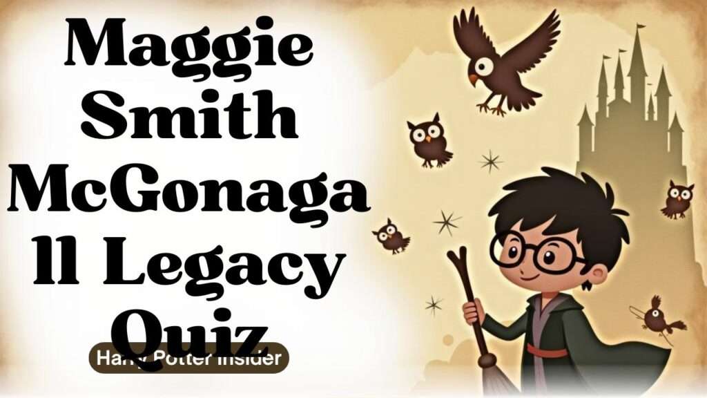 Maggie Smith McGonagall Legacy Quiz