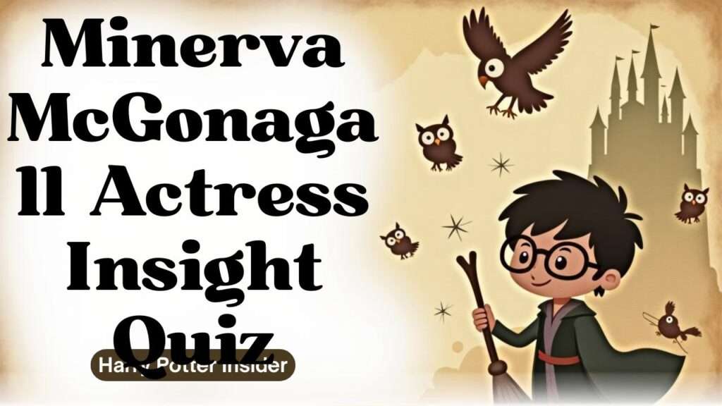 Minerva McGonagall Actress Insight Quiz
