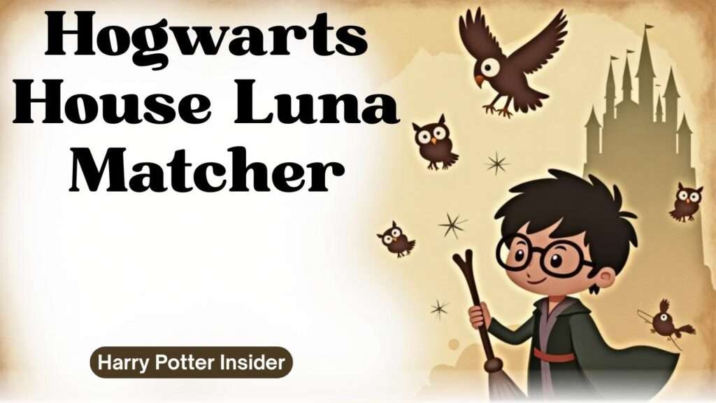 Hogwarts House Luna Matcher