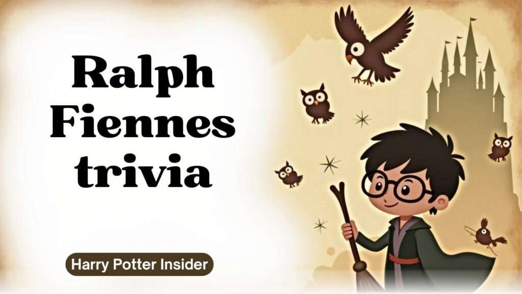 Ralph Fiennes trivia