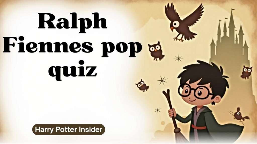 Ralph Fiennes pop quiz