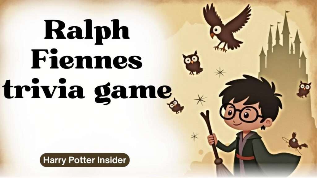 Ralph Fiennes trivia game