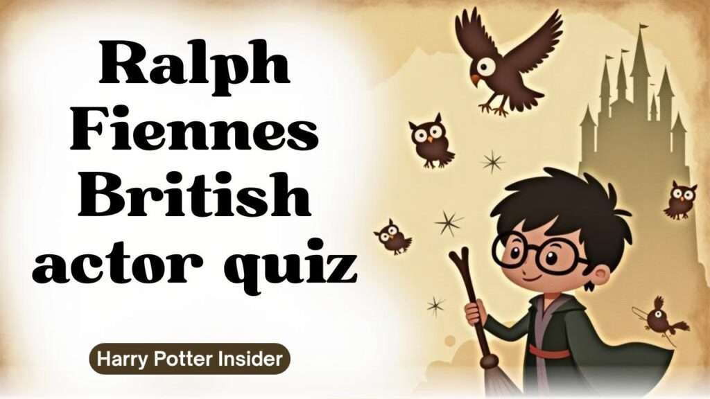 Ralph Fiennes British actor quiz