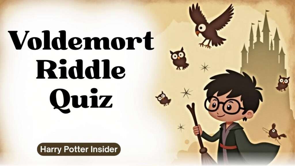Voldemort Riddle Quiz