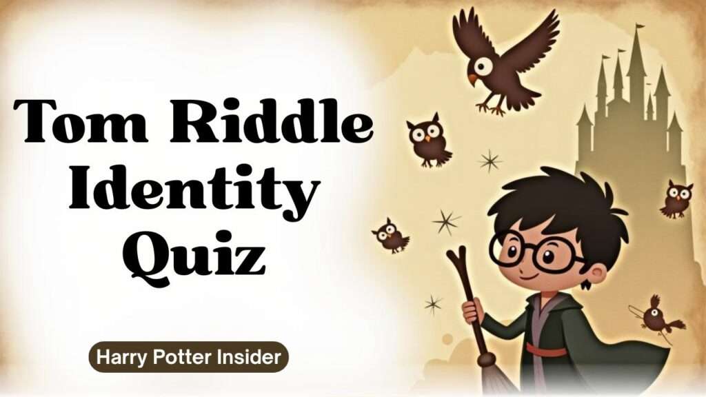 Tom Riddle Identity Quiz