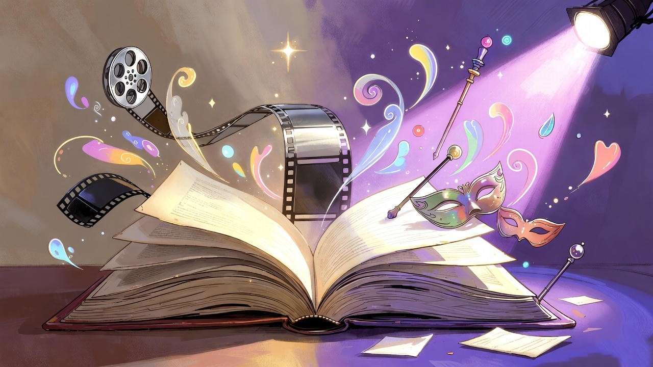 Comparison of Harry Potter books, films, and Cursed Child stage play elements.