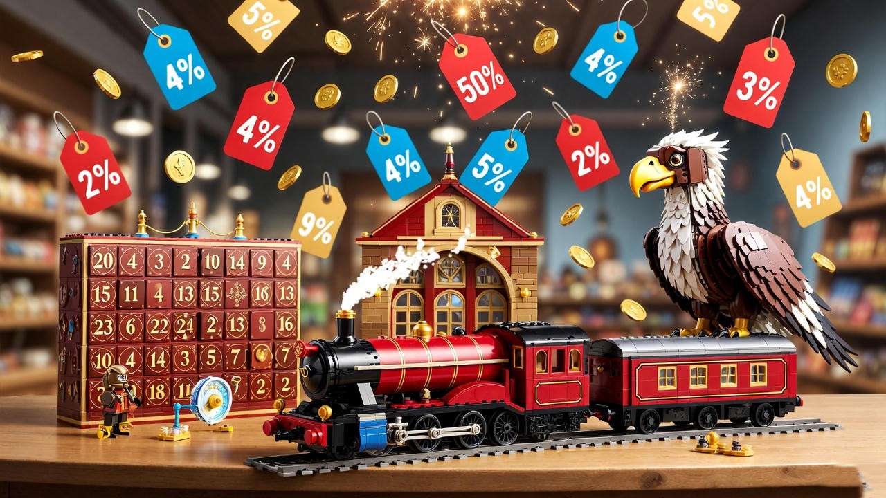 Harry Potter LEGO sets on Black Friday sale with Hogwarts Express and magical elements