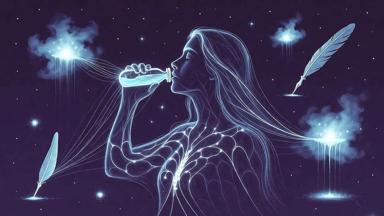 Diagram of magical effects from Forgetfulness Potion in Harry Potter, showing memory erasure and side effects.