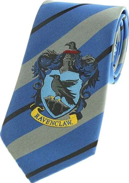 Bioworld Premium Harry Potter Tie Striped House Crest Necktie Neckwear