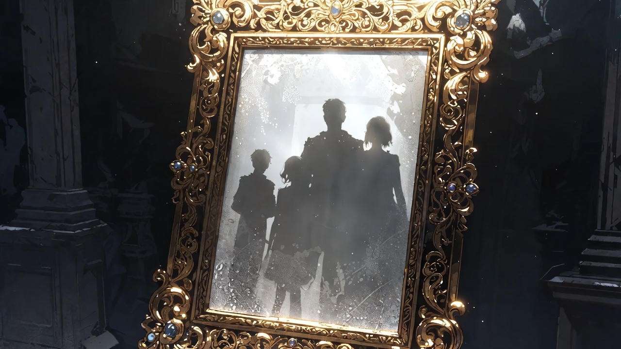 Symbolic reflection of longing and loss in the Mirror of Erised