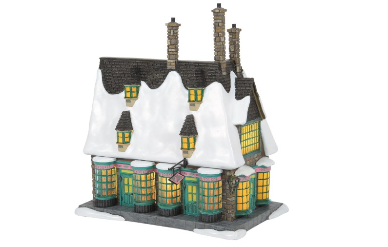 Department 56 Harry Potter Village Honeydukes Sweet Shop Lit Building, 8.66 Inch, Multicolor 
