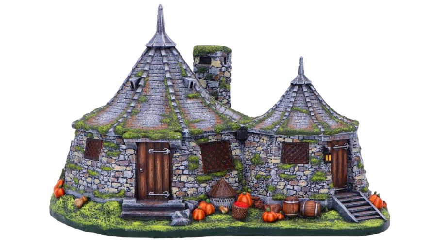 Nemesis Now Harry Potter Hagrid's Hut Light-up Figurine, Collectible Display Piece, Fantasy Theme, 26x19x18.5 cm, Indoor Decorative 