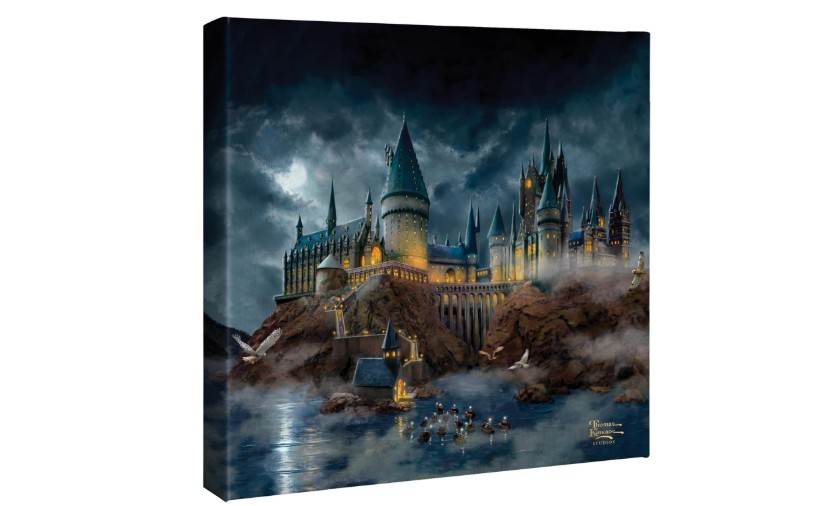 Thomas Kinkade Harry Potter™ Hogwarts™ Castle Studios - Gallery Wrapped Canvas (14x14) 
