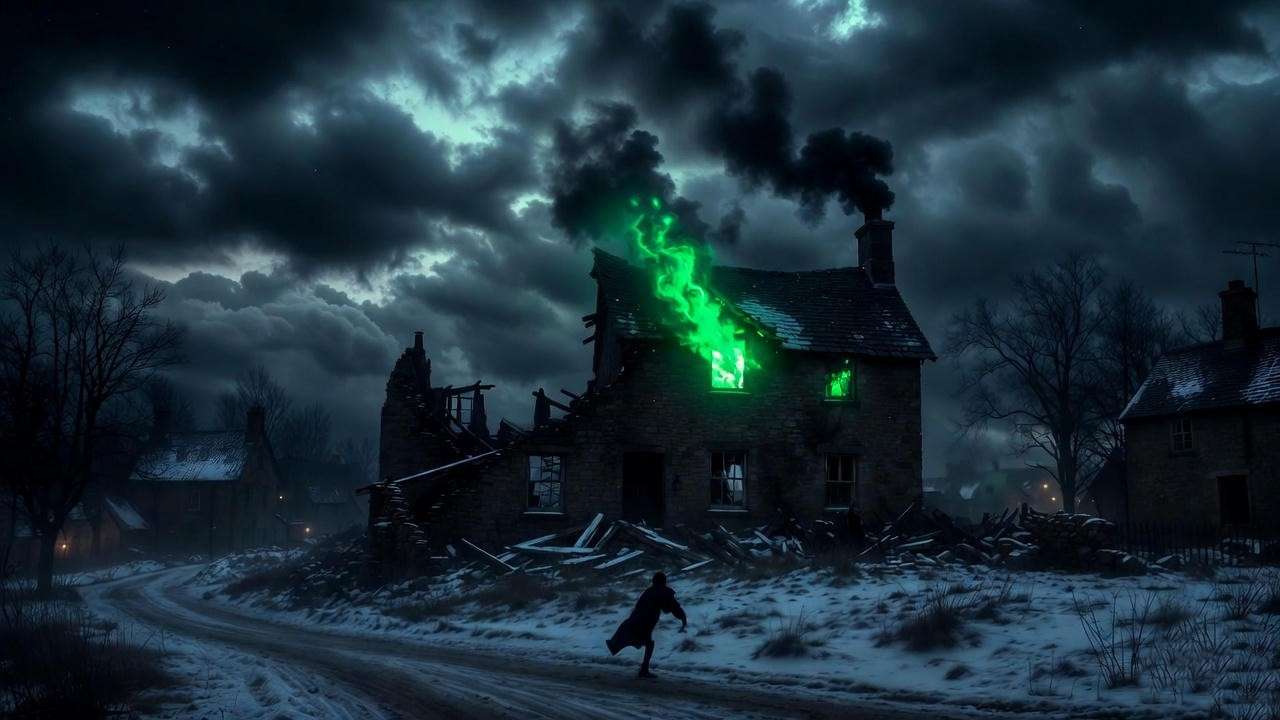 The attack on Godric's Hollow where Voldemort's curse rebounded, leaving Harry Potter's lightning scar.