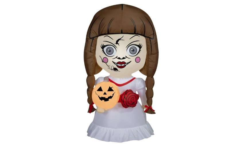 Halloween The Conjuring's Annabelle Yard Inflatable, 4.5 ft