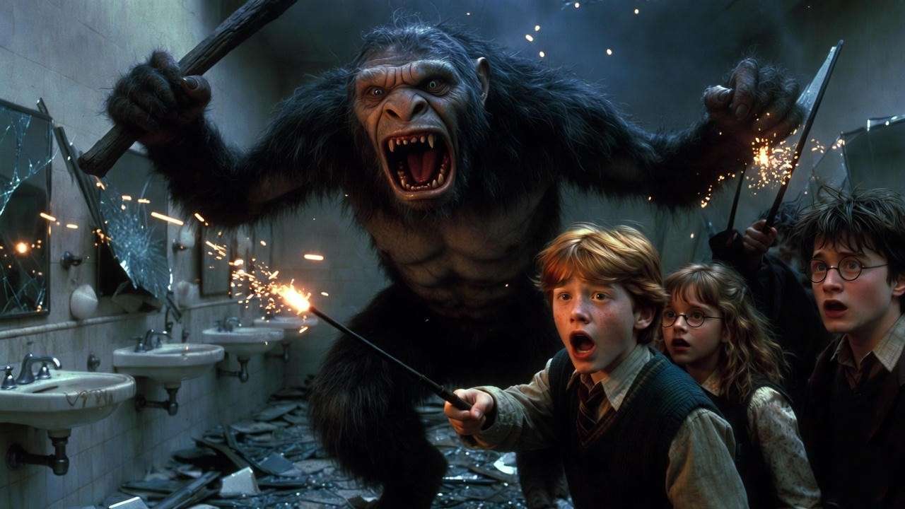 Harry Potter Troll The Iconic Scene That Forged The Trio