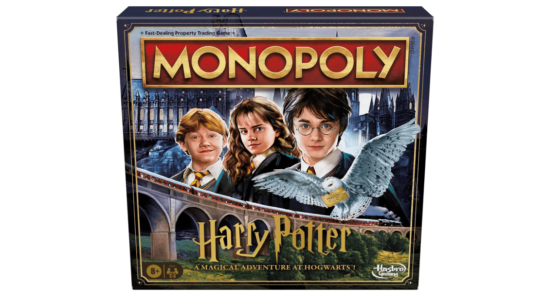 Hasbro Gaming Monopoly Harry Potter Edition Board Game | A Magical Adventure at Hogwarts | Ages 8 and Up | 2 to 6 Players | Family Games | Gifts for Kids...
