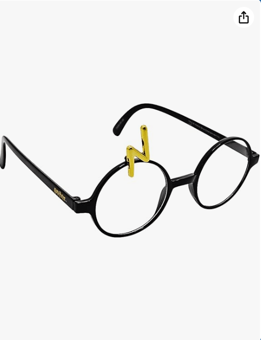 Sun-Staches Official Harry Potter Sunglasses with Lightning Scar | Costume Accessory | UV400 | Child and Adult Size