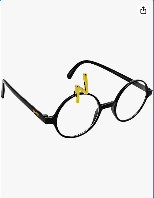 Sun-Staches Official Harry Potter Sunglasses with Lightning Scar | Costume Accessory | UV400 | Child and Adult Size