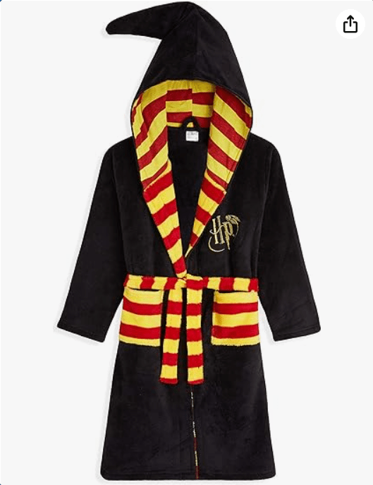 Harry Potter Soft Plush Gryffindor Slytherin Robe for Kids