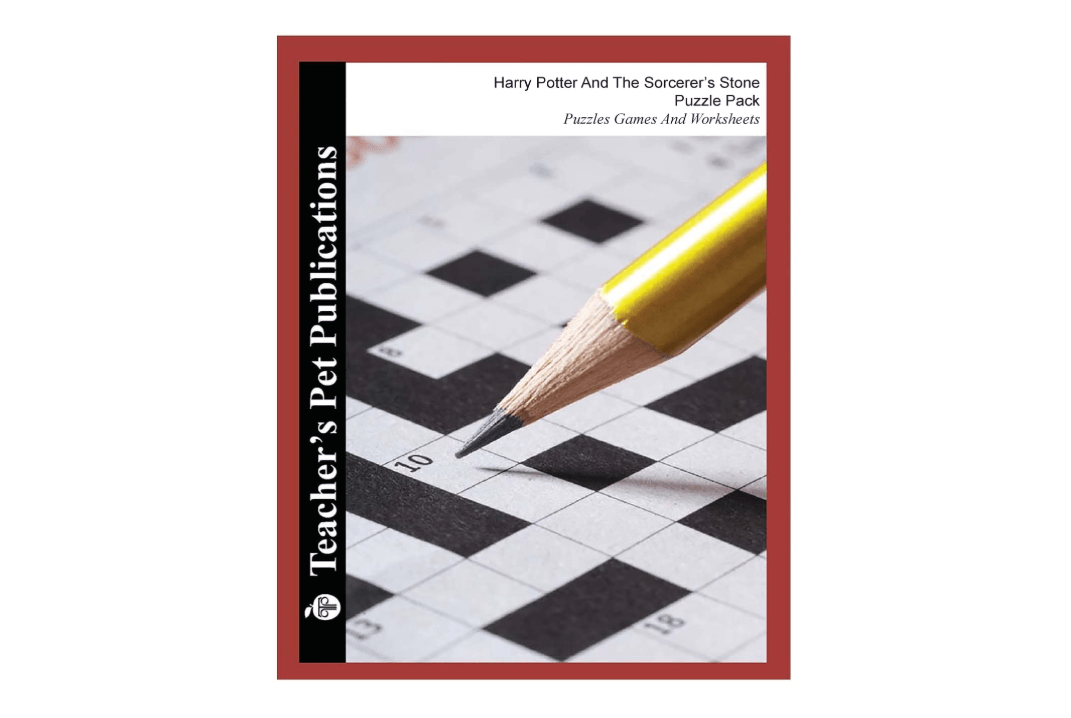 Harry Potter and the Sorcerer's Stone Puzzle Pack - Teacher Lesson Plans, Activities, Crossword Puzzles, Word Searches, Games, and Worksheets (Paperback)