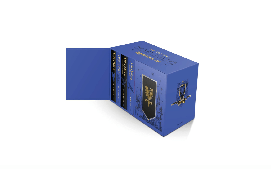 Harry Potter Ravenclaw House Editions Hardback Box Set: J.K. Rowling - Hardback Box Set