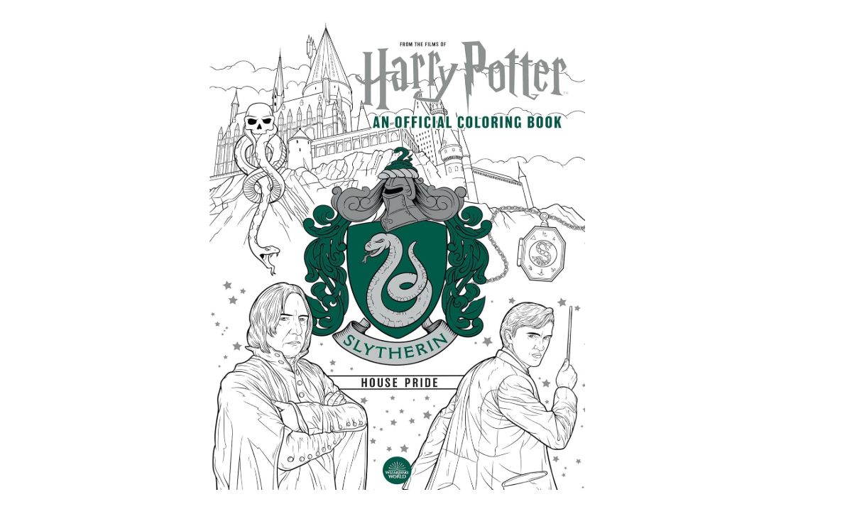 Harry Potter: Slytherin House Pride: The Official Coloring Book: (Gifts Books for Harry Potter Fans, Adult Coloring Books)