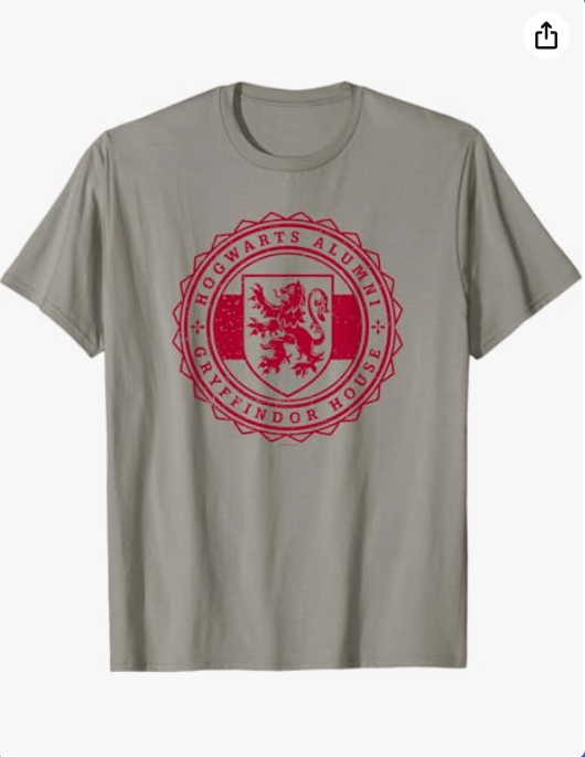 Harry Potter Hogwarts Alumni Gryffindor House T-Shirt