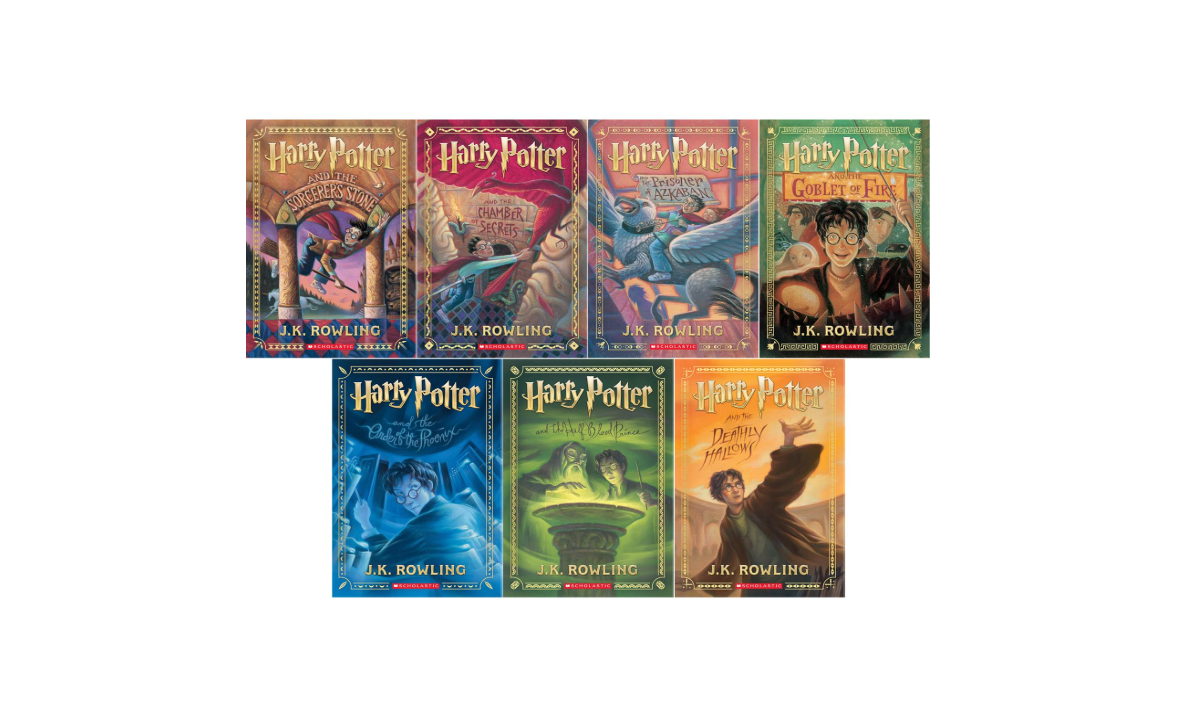 Harry Potter Special Edition Paperback Collection 7-Book Set (Volumes 1–7) – Illustrated with Stenciled Edges by J.K. Rowling
