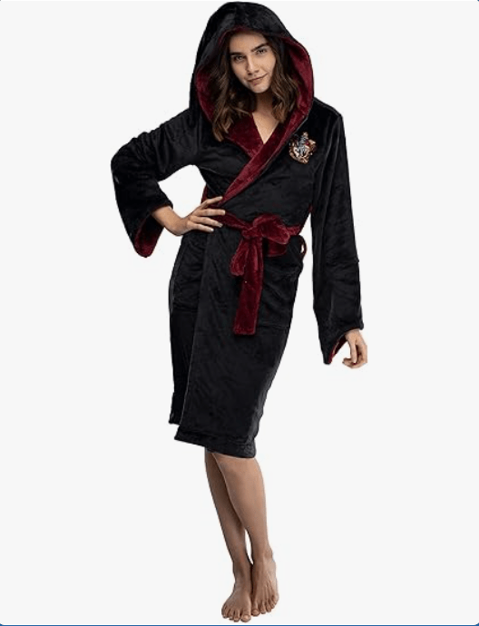 Harry Potter Juniors' Plush Costume Robe Hogwarts Houses Gryffindor, Ravenclaw, Hufflepuff, Slytherin 