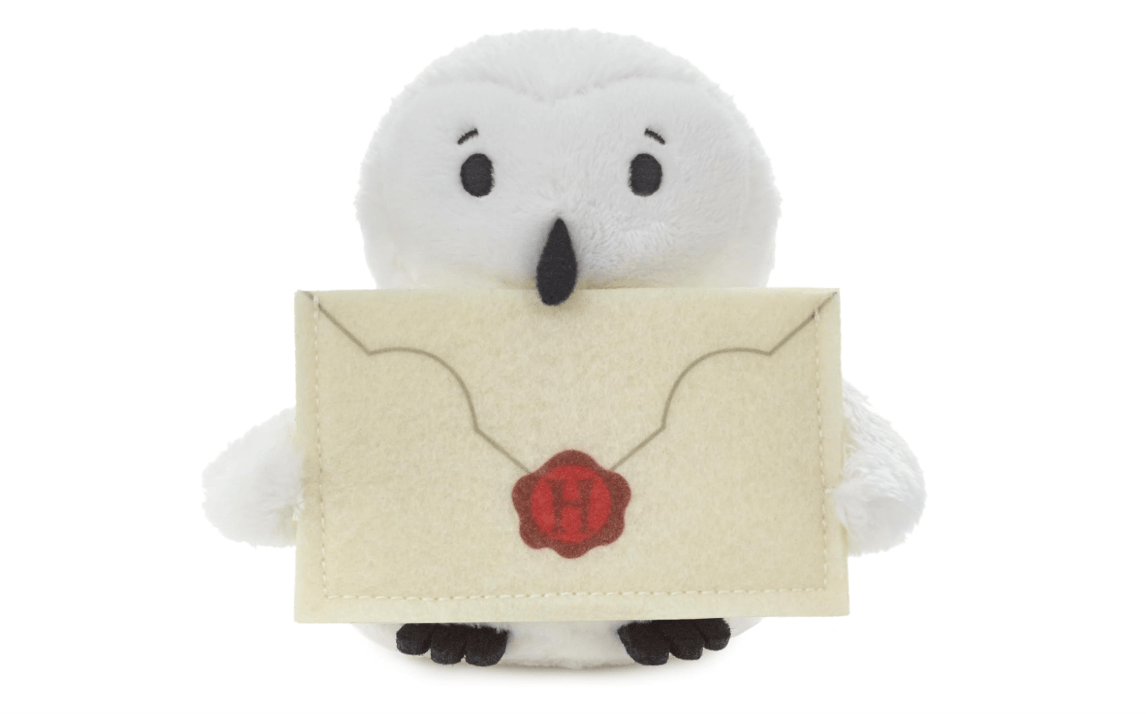 Hallmark Harry Potter Hedwig Stuffed Animal Gift Card Holder, 5", Easter Basket Stuffers
