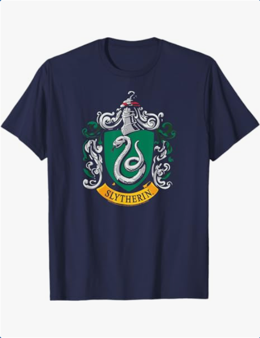 Harry Potter Slytherin House Crest T-Shirt