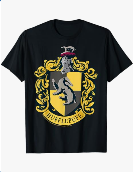 Harry Potter Hufflepuff House Crest T-Shirt
