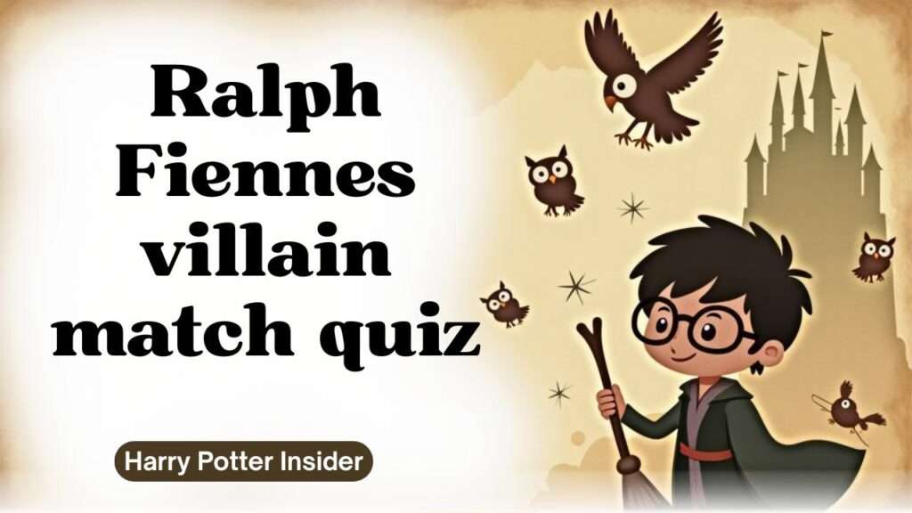 Ralph Fiennes villain match quiz