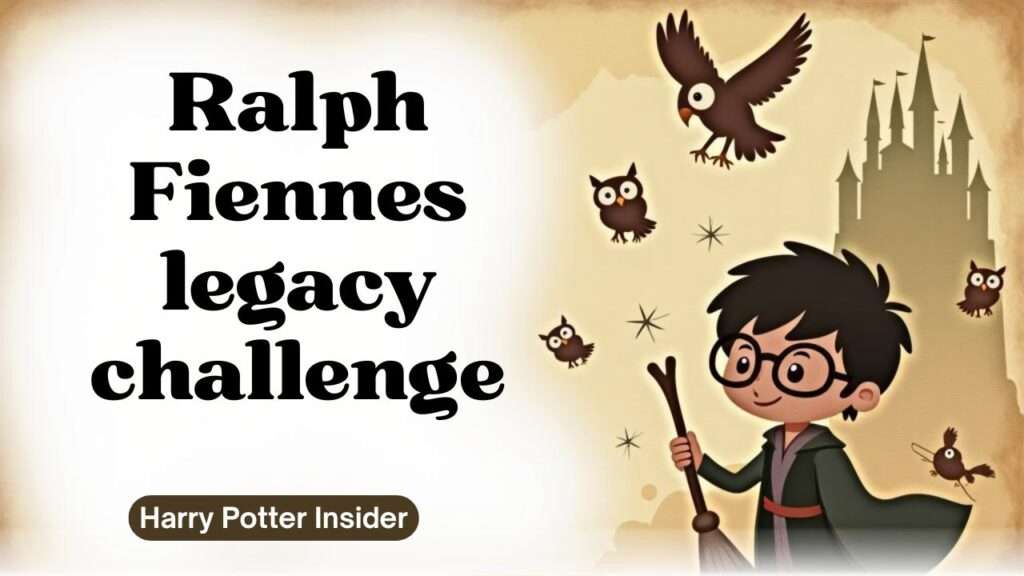 Ralph Fiennes legacy challenge