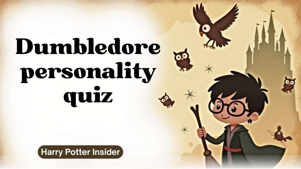 Dumbledore personality quiz