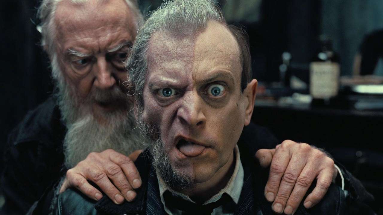 Barty Crouch Jr. revealed after Polyjuice Potion wears off in Dumbledore’s office
