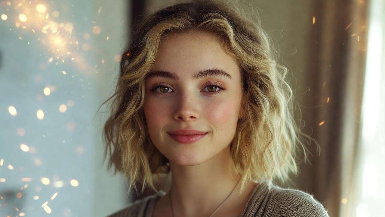 Scarlett Byrne as Verity – the actress who played the Weasleys’ joke shop assistant in Harry Potter
