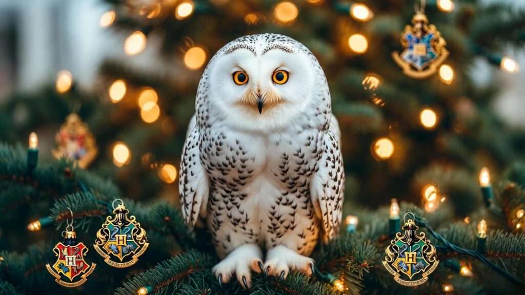 harry potter hedwig ornament