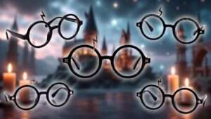 harry potter scar glasses