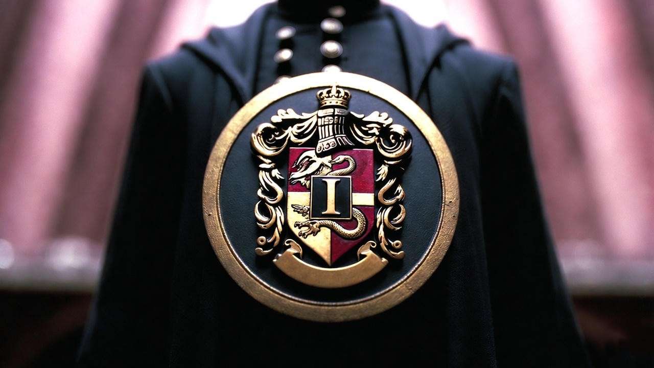 Inquisitorial Squad badge worn by Pansy Parkinson during Umbridge's regime in Harry Potter and the Order of the Phoenix.