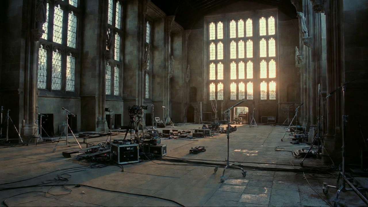 Empty dismantled Hogwarts set at Leavesden Studios after final Harry Potter film