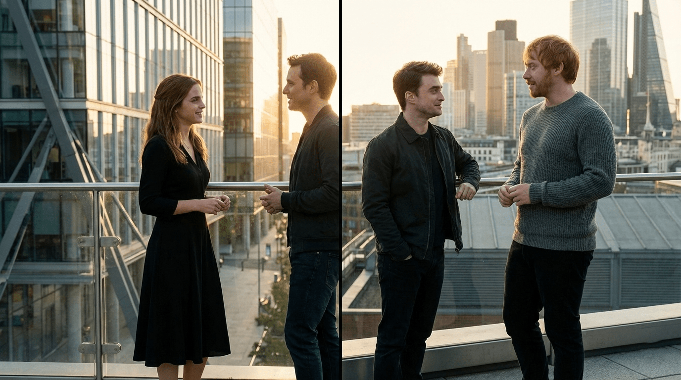 Daniel Radcliffe, Emma Watson, and Rupert Grint in 2026 – the Harry Potter Golden Trio today