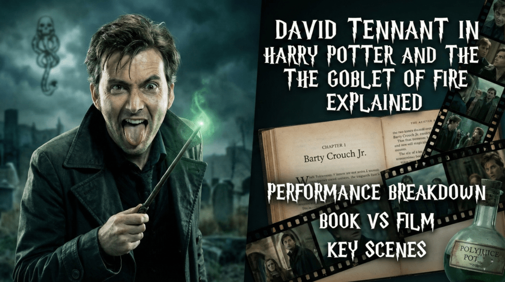 David Tennant in Harry Potter and the Goblet of Fire