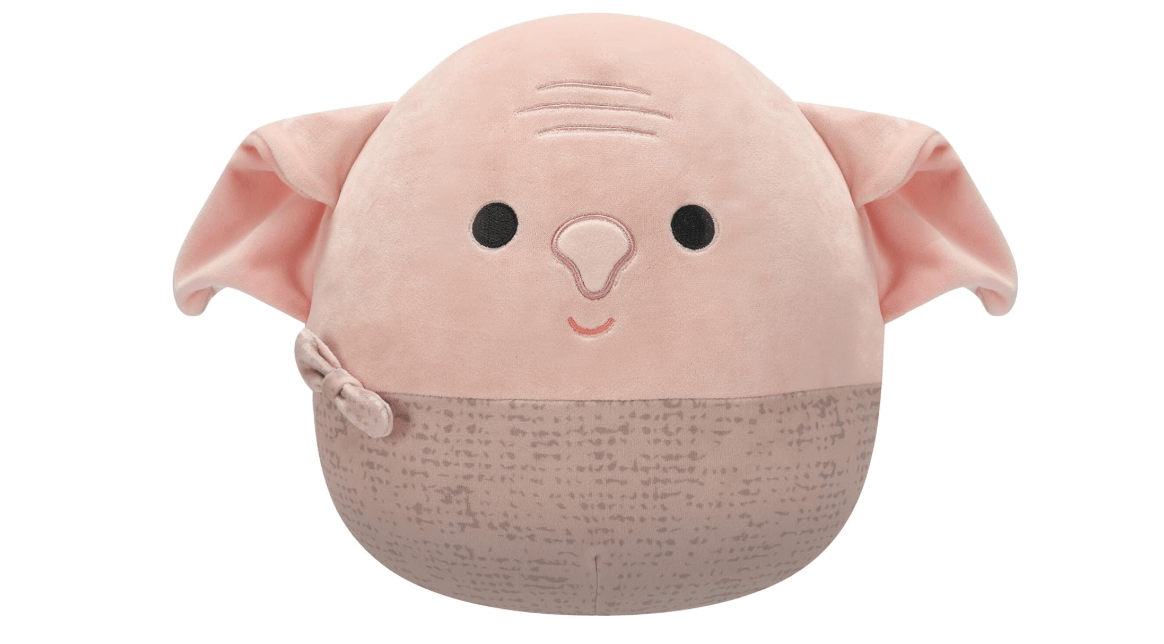 Squishmallows Original “Harry Potter” 10-Inch Dobby Plush - Ultrasoft Official Jazwares Plush (Medium-Sized)
