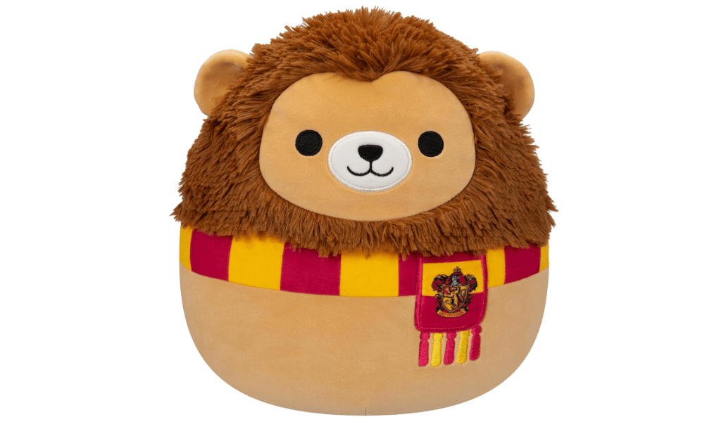 Squishmallows Original Harry Potter 10-Inch Gryffindor Lion Plush - Medium-Sized Ultrasoft Official Jazwares Plush
