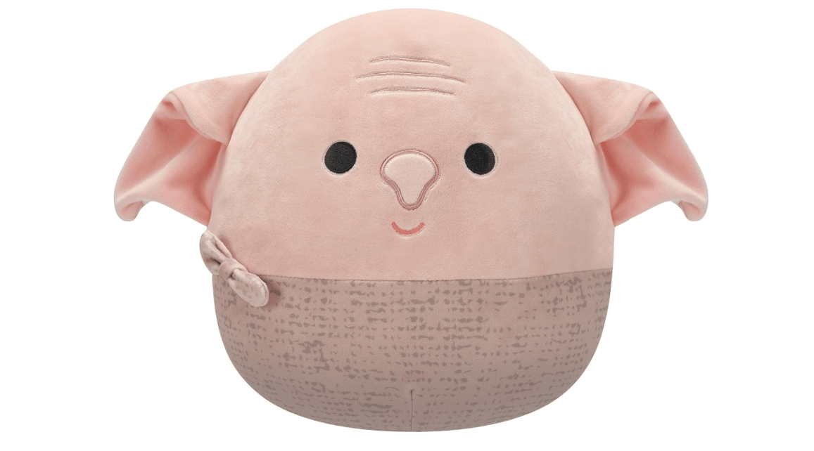 Squishmallows Original “Harry Potter” 10-Inch Dobby Plush - Ultrasoft Official Jazwares Plush (Medium-Sized)