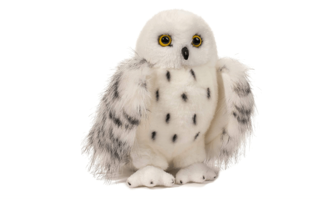 Douglas Wizard Snowy Owl Plush Stuffed Animal